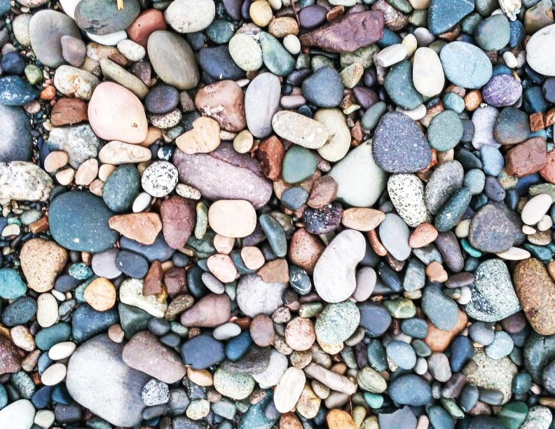 Muchas piedras