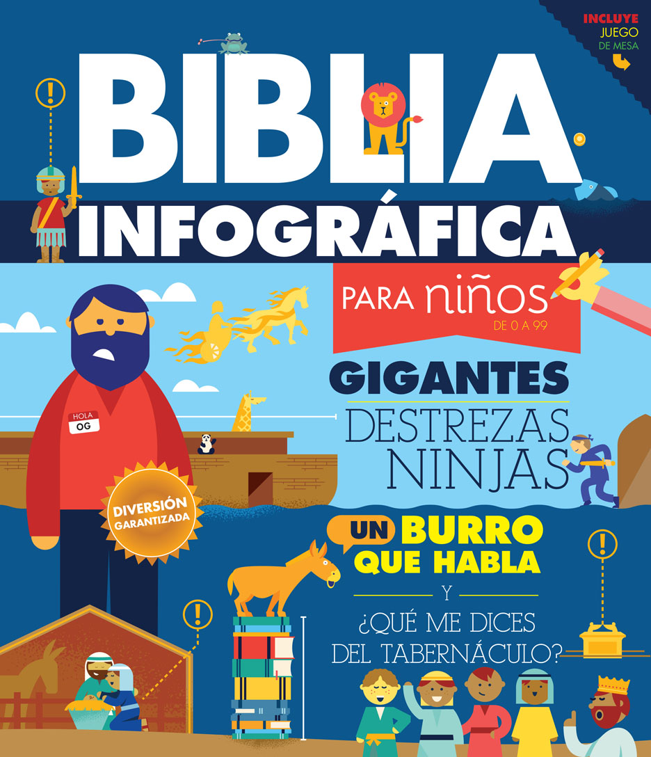 Biblia infográfica para niños – Volúmenes 1 y 2