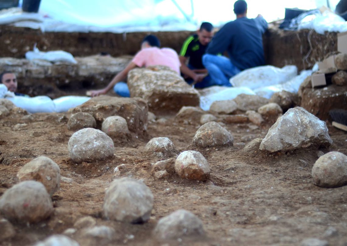 Hallan lugar donde los romanos abrieron una brecha en las murallas de Jerusalén