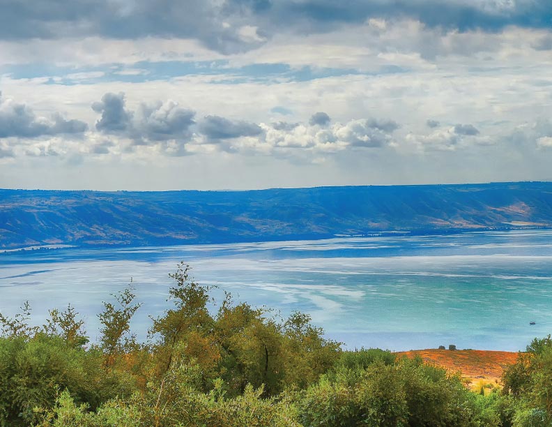 El mar de Galilea