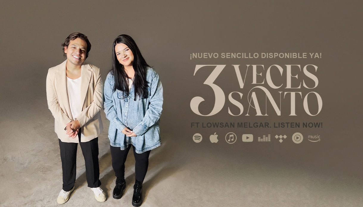 Tres veces santo la nueva canción de Damaris Guerra y Lowsan Melgar