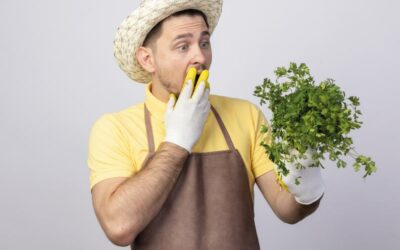 Un agricultor ansioso