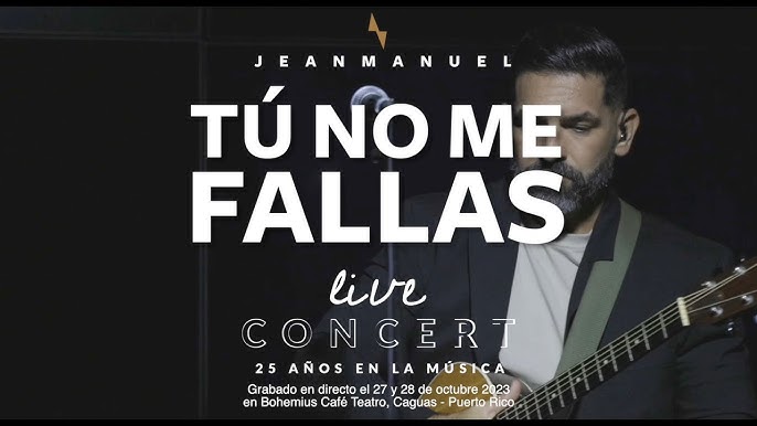 «Tú no me fallas» el segundo sencillo de lo que será su EP “Abre mis ojos”, 