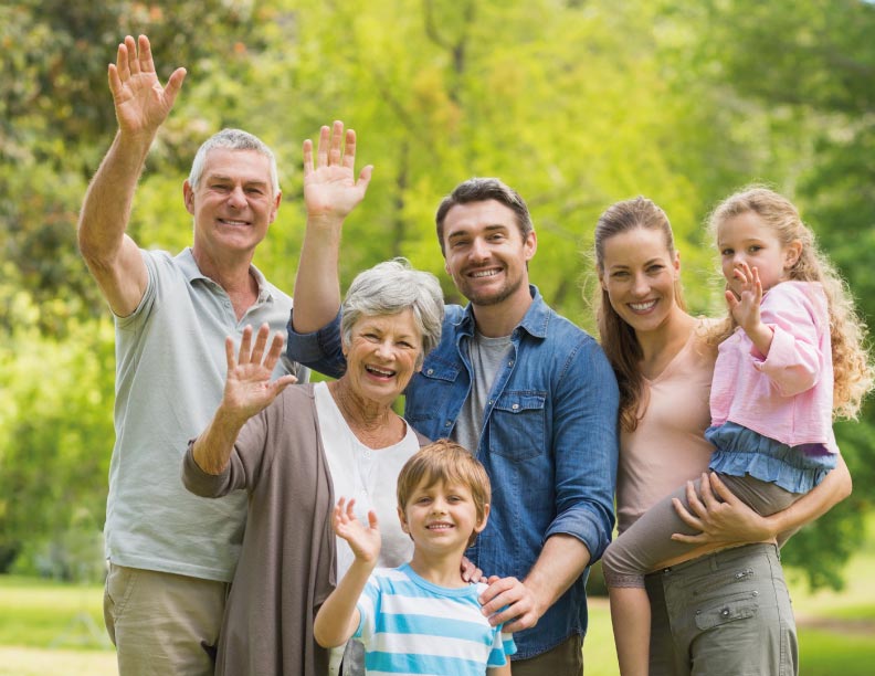 Parte de la familia