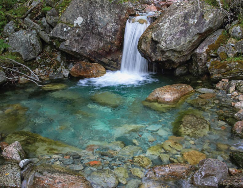 El agua más refrescante