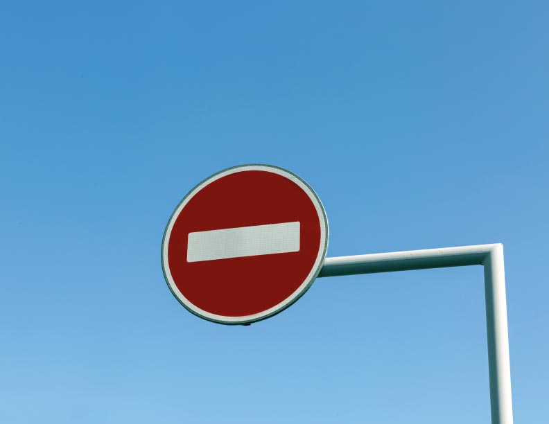 En la dirección equivocada