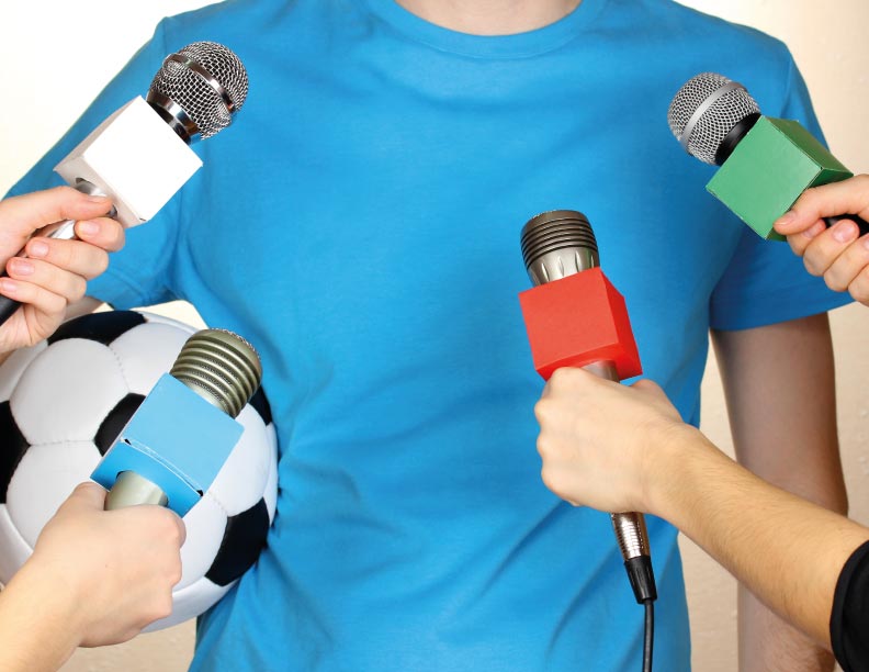 La rueda de prensa