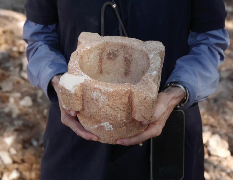 Descubren una fábrica de vasijas de piedra de 2.000 años de antigüedad en Jerusalén