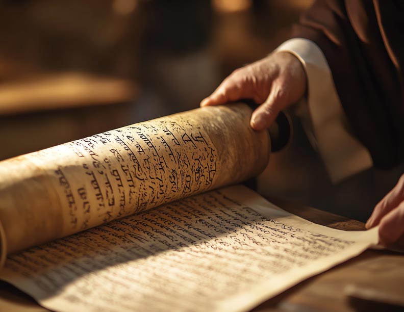 El rollo que Jesús abrió