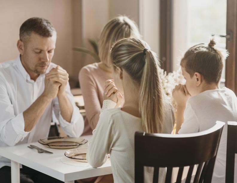 Una oración sencilla dirigida al lugar correcto